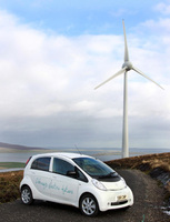 Electric Peugeot iOn lights up Orkney