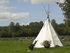 Traditional Canvas 18ft Tipi