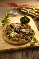 Christmas pizza from Fire & Stone