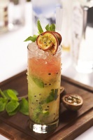 Skinny Passion Fruit Mojito