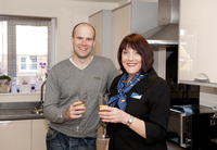Home Exchange sees couple first in at The Homelands