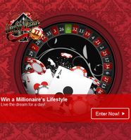 Your chance to a millionaire’s lifestyle with LuckyVegas77