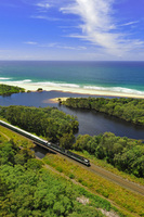 On track for a romantic Australian honeymoon