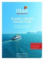 Titan launches Classic Cruise Collection featuring the Saga Ruby and Saga Sapphire