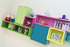 Colourful Box Shelving