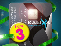 Kalixa celebrates 3rd birthday with free* card giveaway