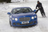 Bentley Continental GT - ski joring