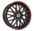 Wolfrace Asia-Tec Torque Black/ red