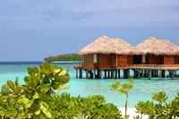 Water Bungalows at Sheraton Maldives