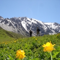 Trekking in the Tien Shan Mountains