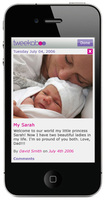 Pregnancy and baby diary app offers users privacy and control
