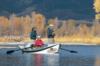 Casting from boat