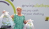 Shopper using the enviroclothes service