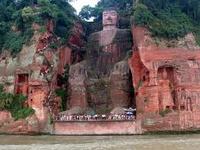 The Giant Buddha at Leshan The Giant Buddha at Leshan