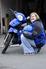 Launa with her beloved motorbike