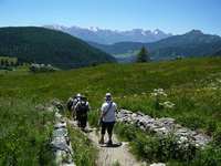 Hiking in the Italian Alps
