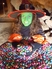 The Witch of Wookey with some of the 250,000 eggs