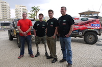 Post-rally pitstop in Gibraltar for Race2Recovery