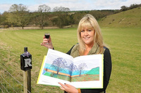 Hockney landscape painting