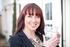 Stacey from Barratt with her moneybox 