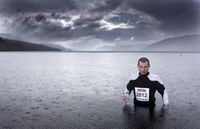 Baxters Loch Ness Marathon - surrounded by scenery