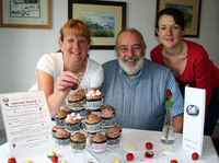 Pat, Phil and Emma Jones look forward to welcoming people to the new Eden Foodival