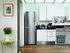 Beko stainless steel fridge freezer