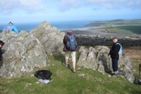 Celebrating the launch of the Wales Coast Path