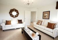 The show home living room