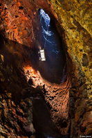 A tour inside the magma chamber of a volcano in Iceland