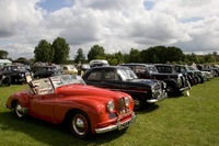Vintage vehicles and classic cars park up at East of England Show
