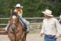 Luxury and kids go together at resort guest ranches