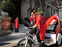 Mandarin Oriental Hyde Park offers rickshaw rides and picnics