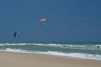 Kitesurfing