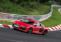 Audi R8 e-tron sets a Nurburgring lap record