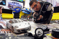Paint with remote controlled cars at the Heritage Motor Centre