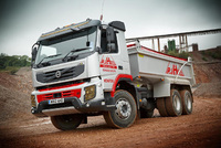 Volvo FMX six-wheeler is double first for Devon and R J Hill