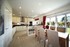 The Salisbury show home enjoys a convivial open plan layout and well equipped kitchen. 