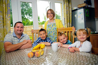 Family part exchange their way into dream home