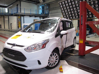Ford B-MAX achieves maximum five-star Euro NCAP safety rating