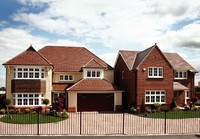 Show homes at Cawston Grange. 