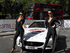 Ferrari California with promo girls