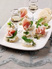 Parma Ham Blinis with Homemade Pesto