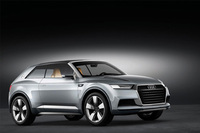 Audi crosslane coupe concept makes Paris show debut