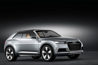 Audi crosslane coupe concept makes Paris show debut