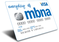 MBNA launches "Everyday" credit card