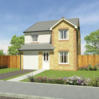 Typical family home by Taylor Wimpey at Heartlands.