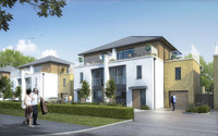 Contemporary parkland homes launched in Oyster card zone