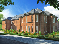 Eastergate House at Graylingwell Park (CGI)
