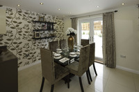 The stylish showhome interior at Beechbrook Park.